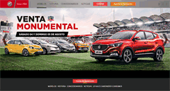 Desktop Screenshot of mgmotors.cl