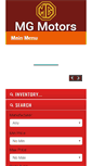 Mobile Screenshot of mgmotors.ca