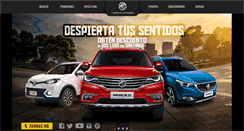 Desktop Screenshot of mgmotors.com.pe